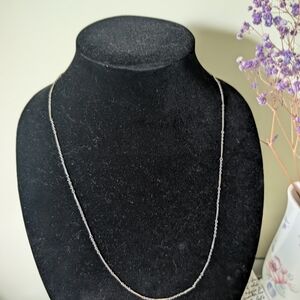 Elegant Silver Necklace